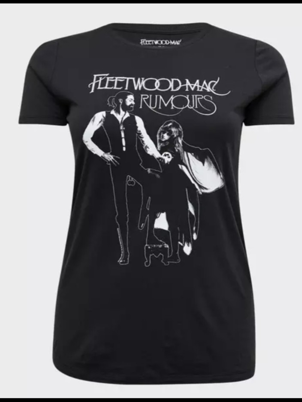torrid Black Fleetwood Mac 'Rumours' Graphic Tee 2x 2